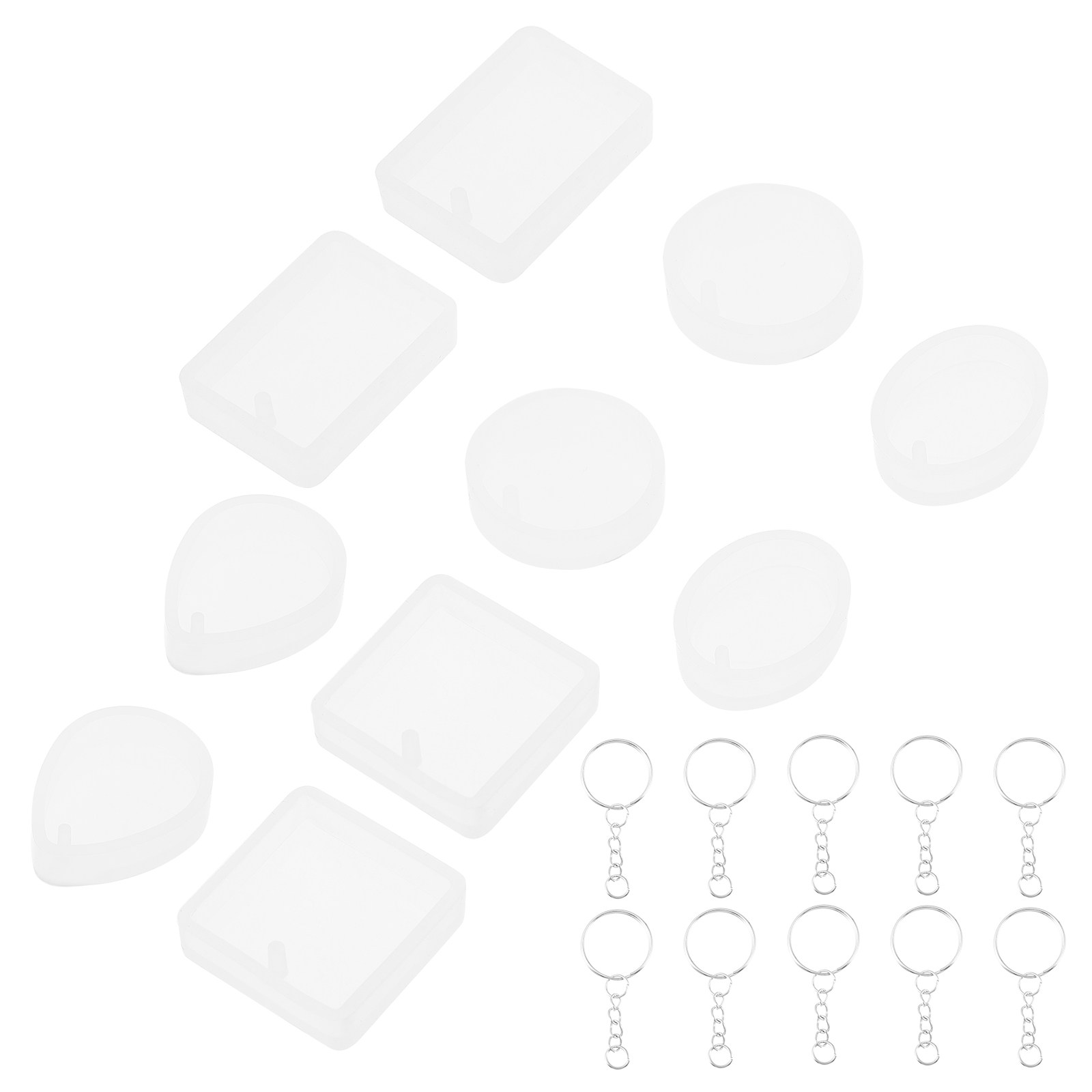 10pcs Pendant Mold Set Silicon - Resin Crafts Diy recensione e prezzo