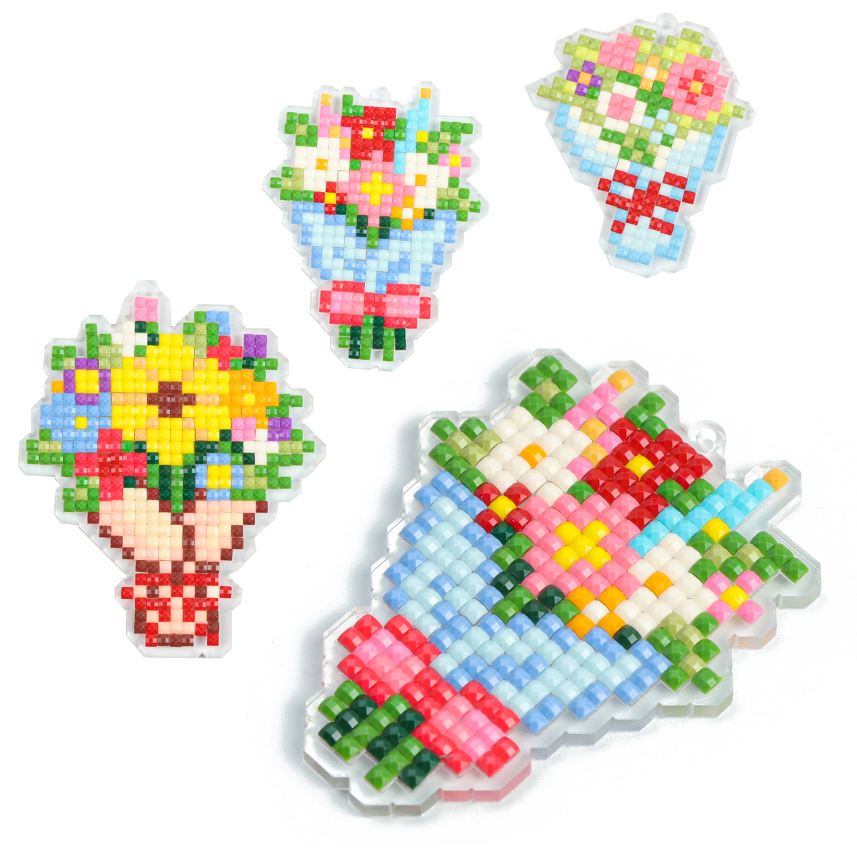 FOREVER YOUNG 3PCS Bouquet Acr - Resin Craft Kit recensione e prezzo