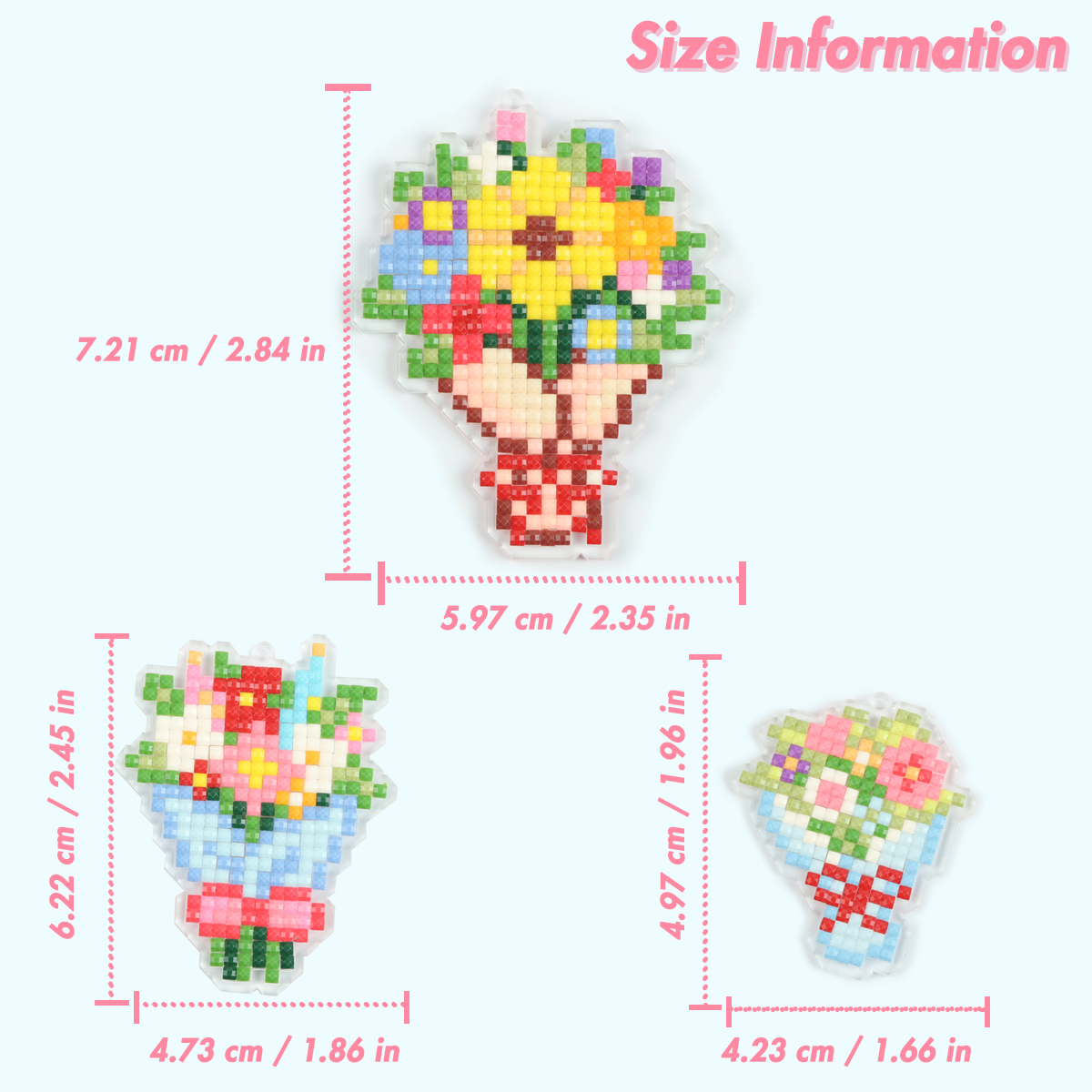 FOREVER YOUNG 3PCS Bouquet Acr - Resin Craft Kit recensione e prezzo