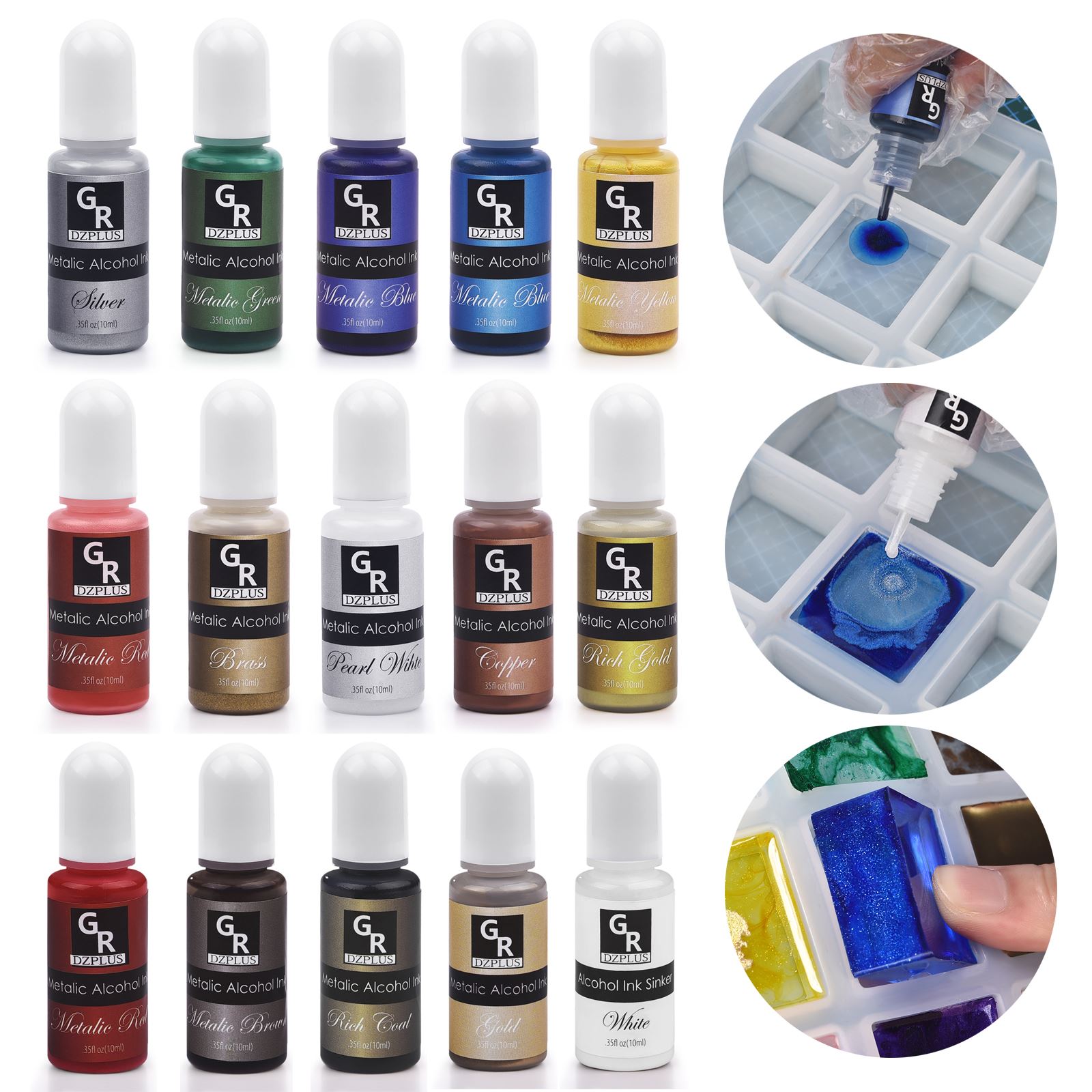 1 Set Resin Pigment Kit Art In - Resin Dye Alcohol recensione e prezzo