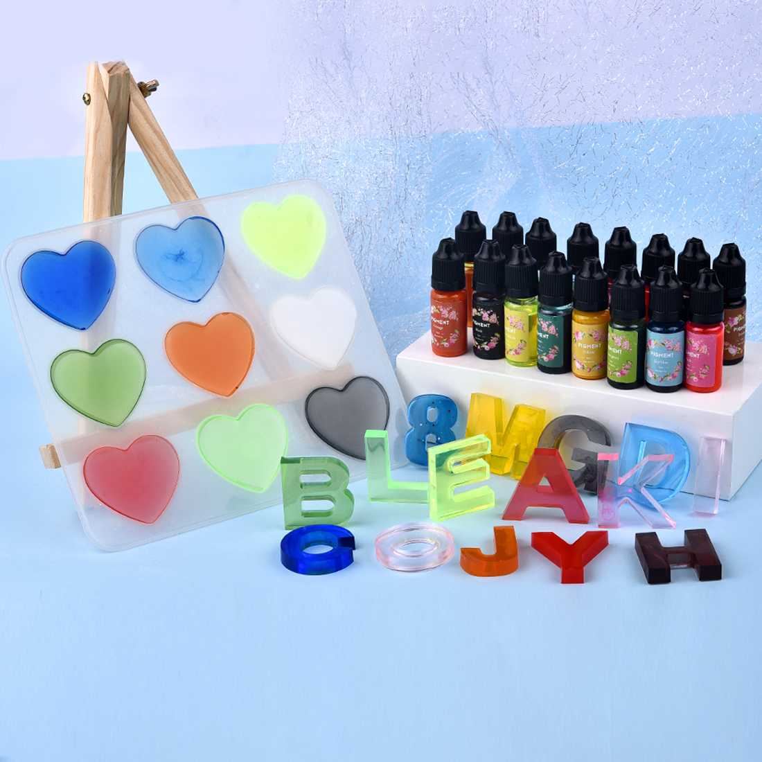 1 Set Resin Pigment Kit Art In - Resin Dye Alcohol recensione e prezzo