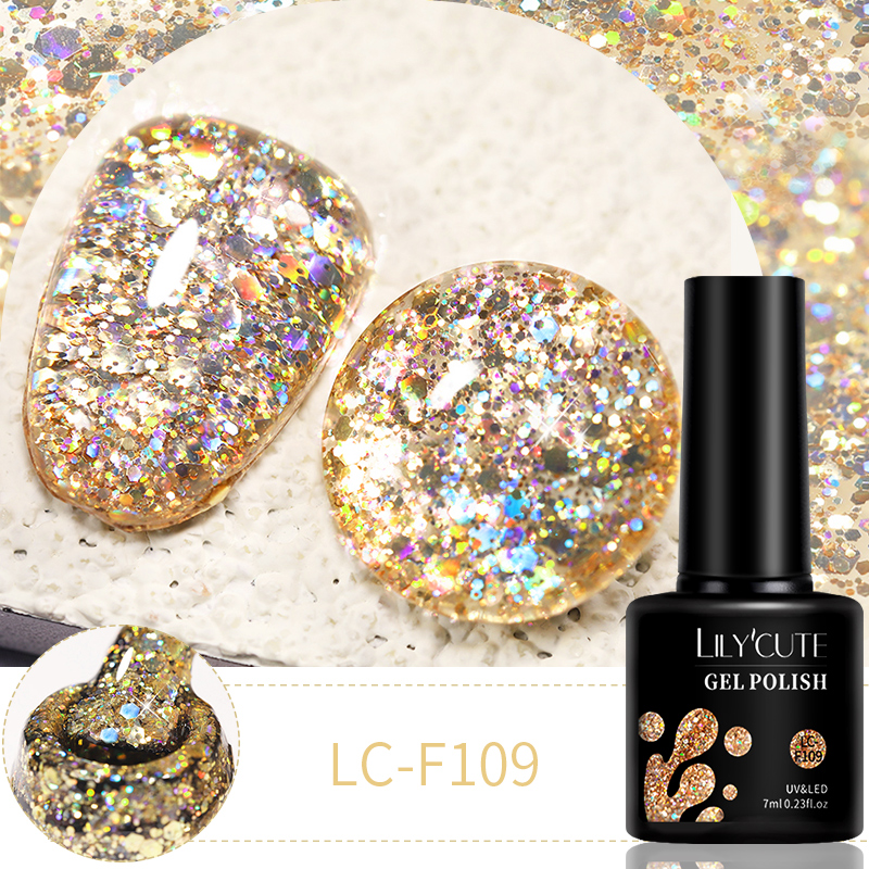 LILYCUTE 7ml 6Pcs/Set Glitter  - Resin Glitter Pack recensione e prezzo