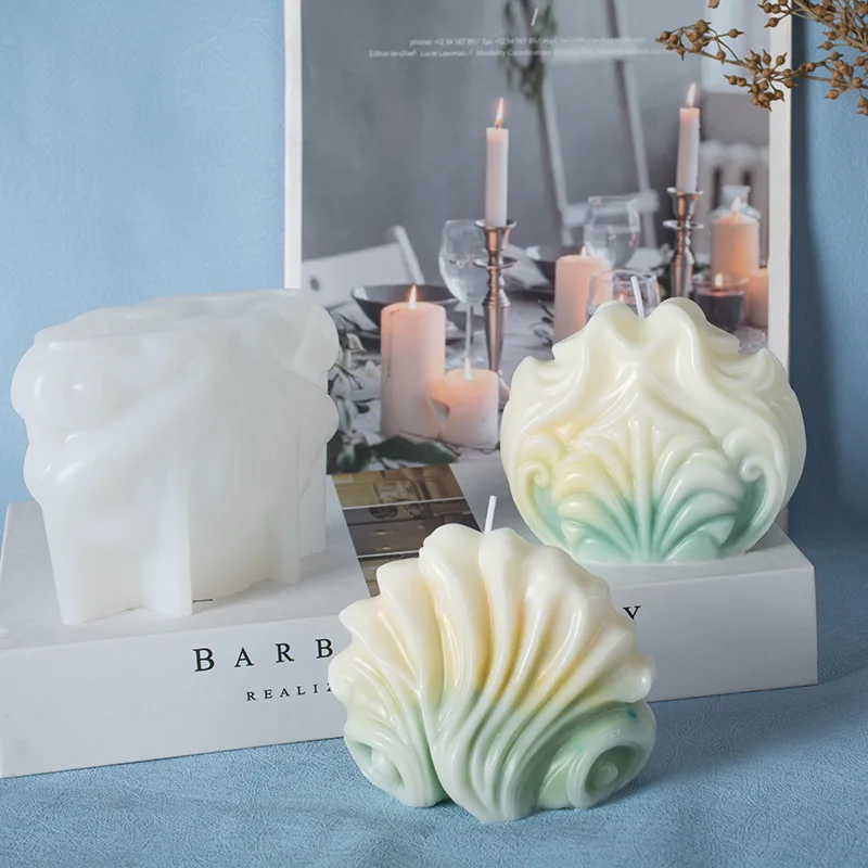 Ocean Shell Candle Silicone Mo - Resin Ocean Wave Mold recensione e prezzo