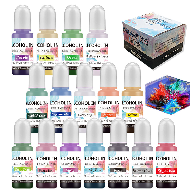 A Set Ink Alcohol Resin Pigmen - Resin Dye Alcohol recensione e prezzo