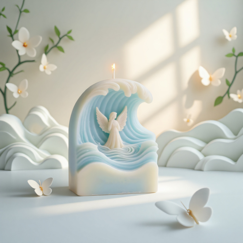 2pcs Wave Angel Silicone Mold  - Resin Ocean Wave Mold recensione e prezzo
